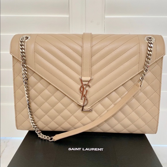 Yves Saint Laurent Handbags - 🌿GORGEOUS AUTHENTIC CREAM YSL BAG🌿